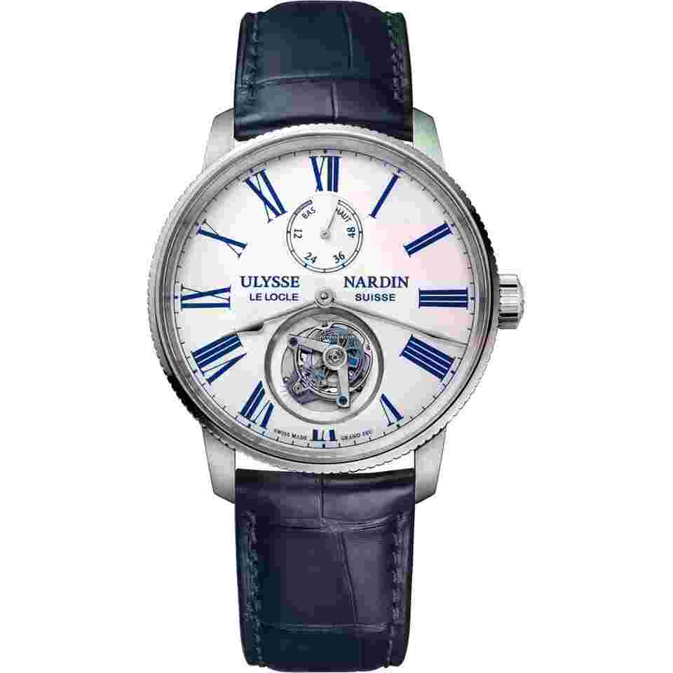 Ulysse Nardin
                           
                                 2025 New Marine Torpilleur Tourbillon White Dial Stainless Steel 42 mm