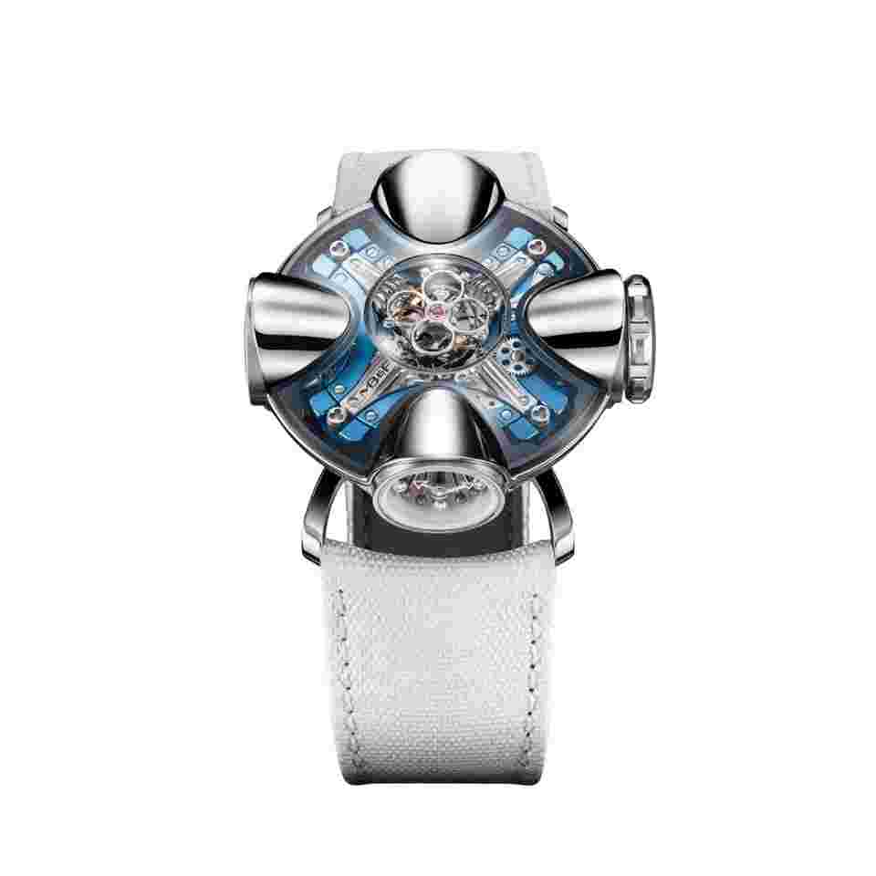 MBandF Horological Machine 11 11.TL.BL-C Architect HM11 Blue Limited Edition