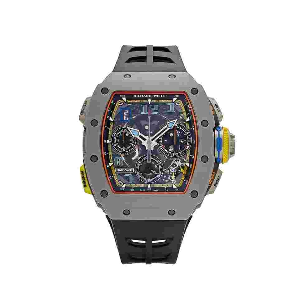 Richard Mille
                           
                                 RM 65-01 Automatic Split-Seconds Chronograph Grey Quartz TPT (2024)