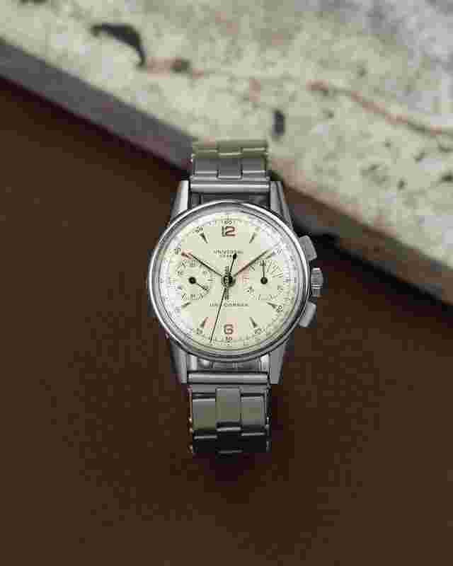 Universal Genève Compax
                           
                                 Unicompax Steel Chronograph