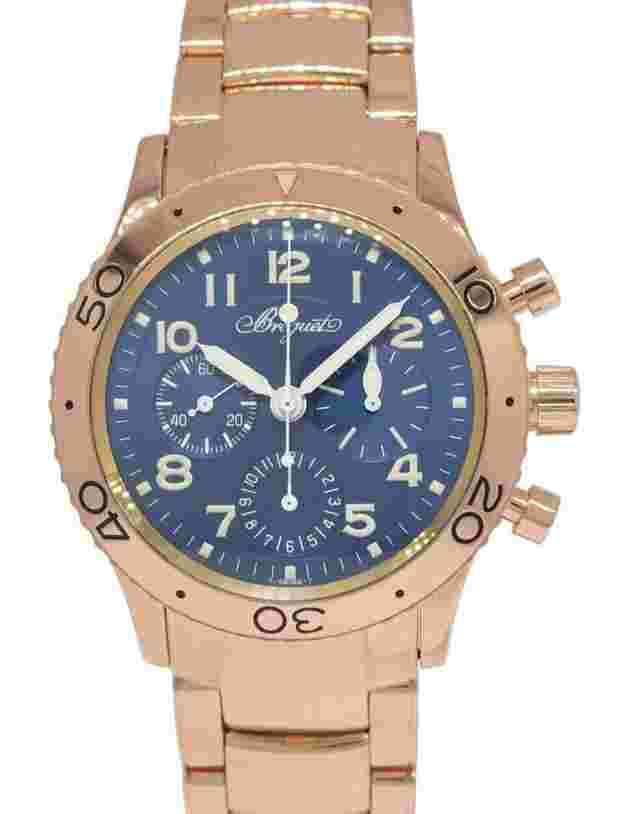 Breguet Type XX Men's Black Watch - 3800
