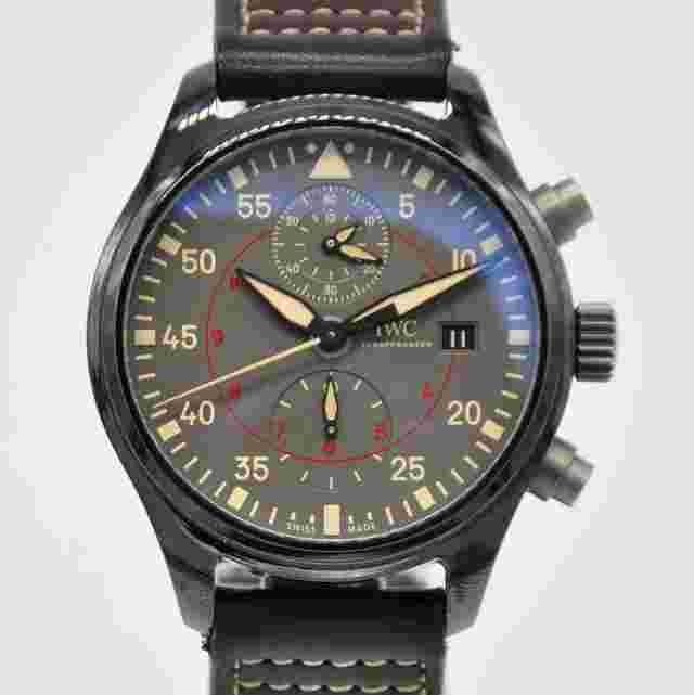 IWC Pilot Chronograph Top Gun Miramar
                           
                                 Ceramic 44mm IW389002 Leather Automatic
