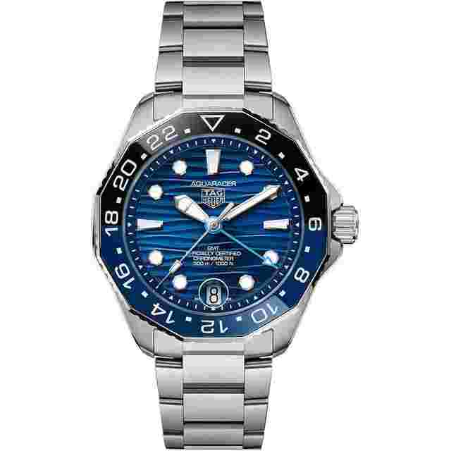 TAG Heuer Aquaracer 300M
                           
                                 Professional GMT 300 WBP5114.BA0013 42mm Stainless Steel Watch Blue Dial 2024