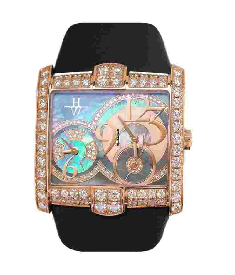 Harry Winston Avenue
                           
                                 350/LQTZRL 36MM 350/LQTZR 18K ROSE GOLD UNISEX WATCH