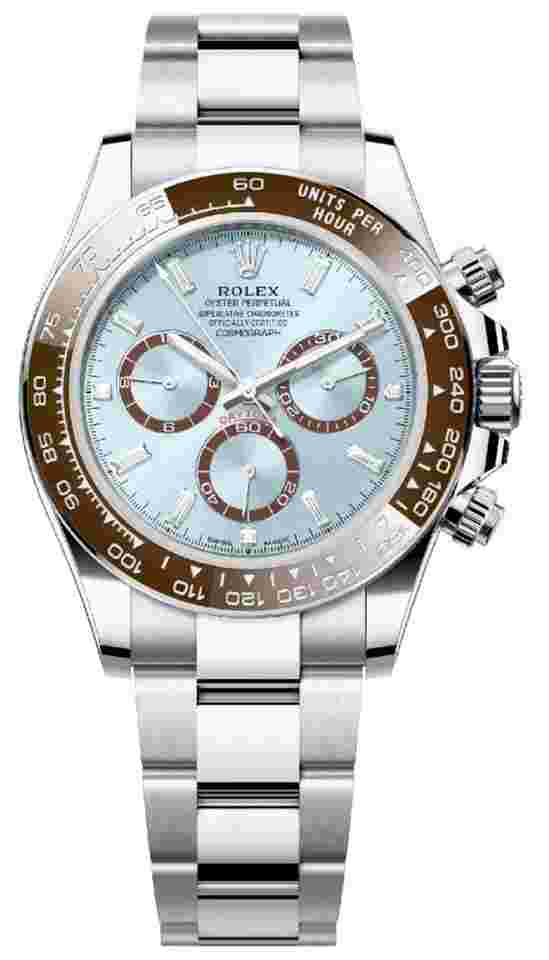 Rolex Daytona
                           
                                 Unworn Platinum Daytona 126506 Baguette Dial "Platona"