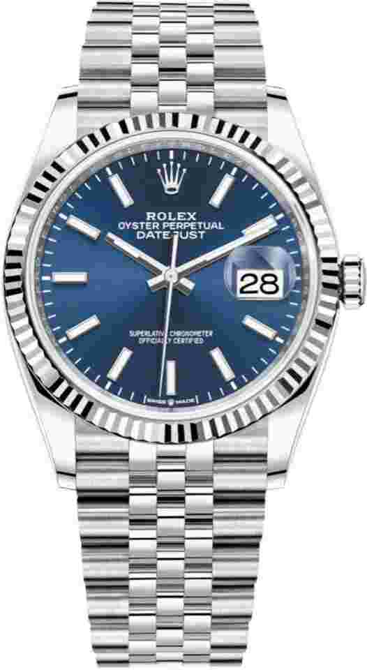 Rolex Datejust 36
Unworn Datejust 36mm Blue Dial Jubilee Bracelet 126234