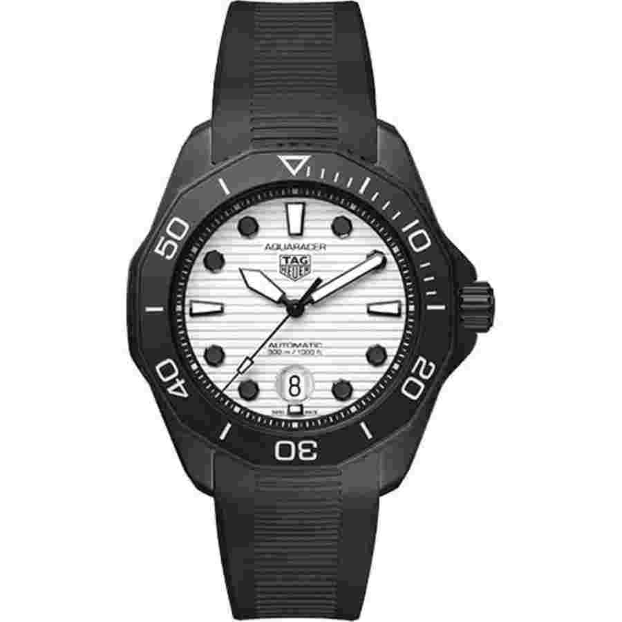 TAG Heuer Aquaracer 300M
                           
                                 Professional 300 WBP201D.FT6197 43mm Carbon PVD Stainless Steel With Black Rubber Watch White Dial 2024