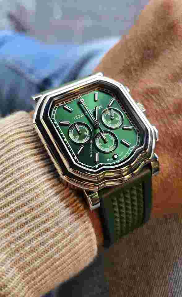 Gerald Charles
                           
                                 Fine & Mint Automatic Maestro 3.0 Chronograph Green