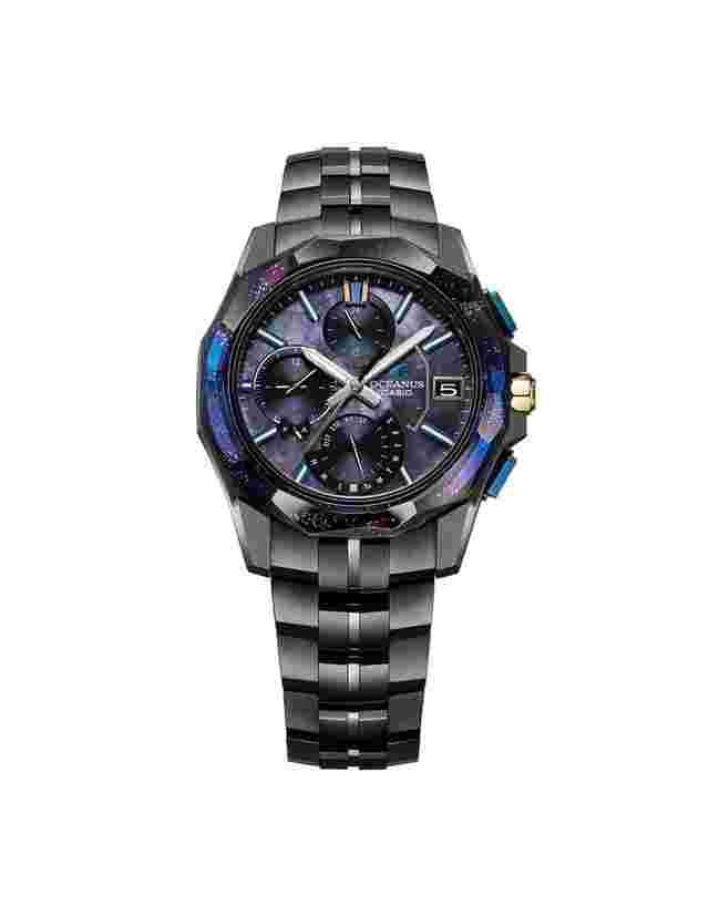 Casio Oceanus
                           
                                 OCW-S6000BV-1AJR 20TH ANNIVERSARY Limited Edition 42.5mm 100m WR Mother-of-p