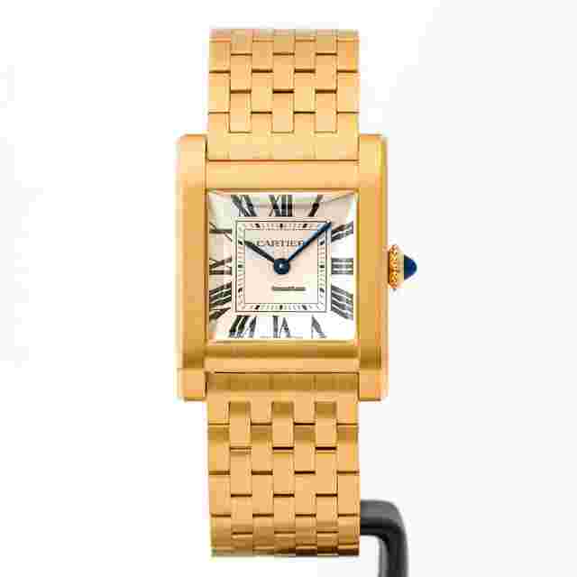Cartier Tank
                           
                                 Privé Tank Normale (L.E. 100 pces) Yellow Gold 32.6mm x 25.7mm WGTA0110 - B&P 2023 RARE