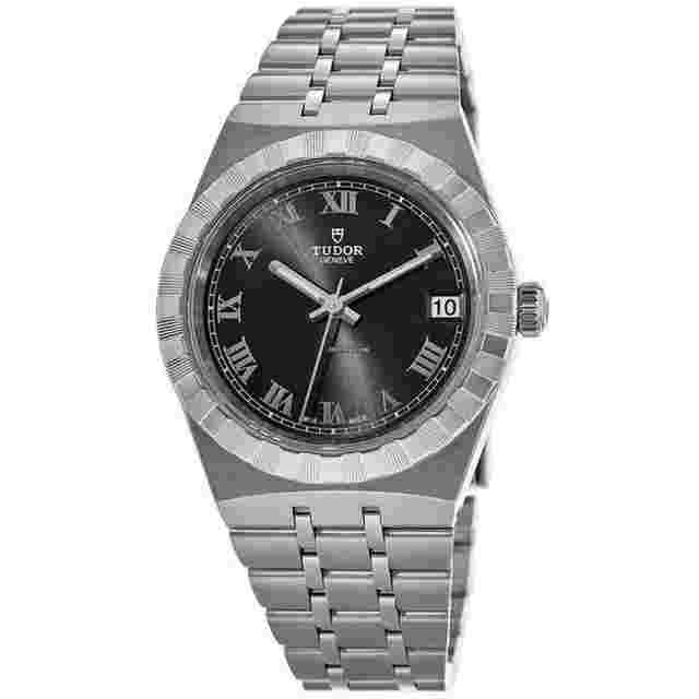Tudor Royal
                           
                                 38mm M28500-0003 Stainless Steel Watch Black Roman Dial 2024