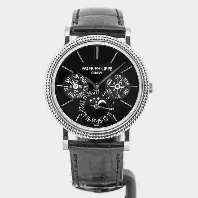 Patek Philippe
                           
                                 5139G-010 Calatrava Perpetual Calendar Moon Phase White Gold 38mm (5139G-10) - B&P 2019