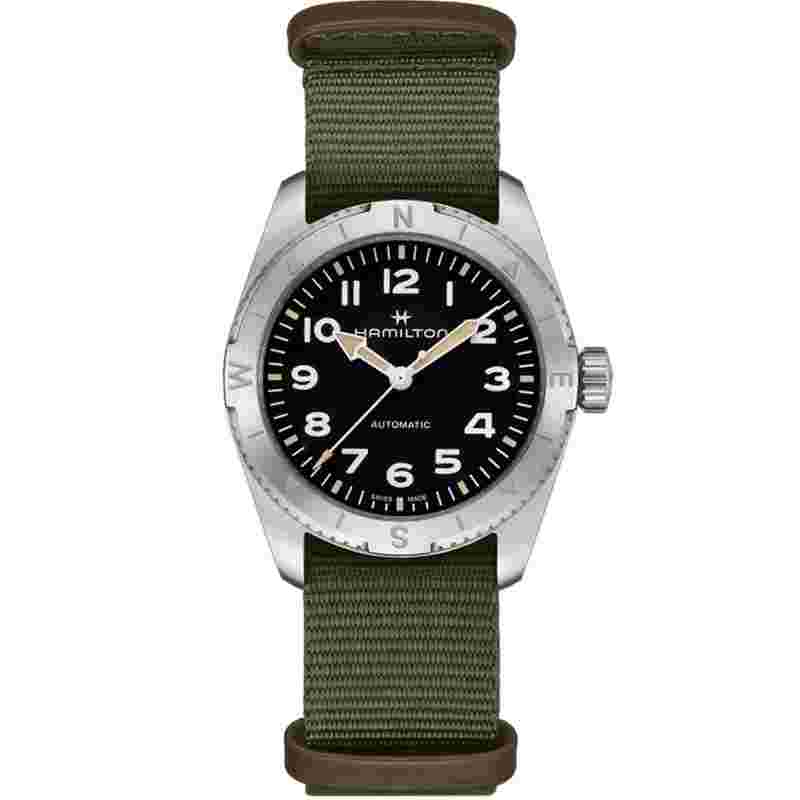 Hamilton Khaki Field
                           
                                 Expedition AUTO 37mm Black Dial Men's Watch H70225931