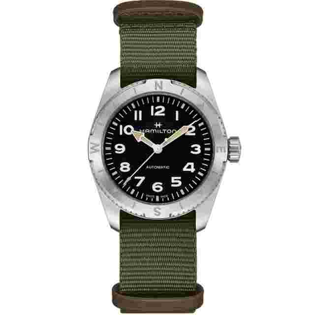 Hamilton Khaki Field
                           
                                 Expedition AUTO 37mm Black Dial Men's Watch H70225931