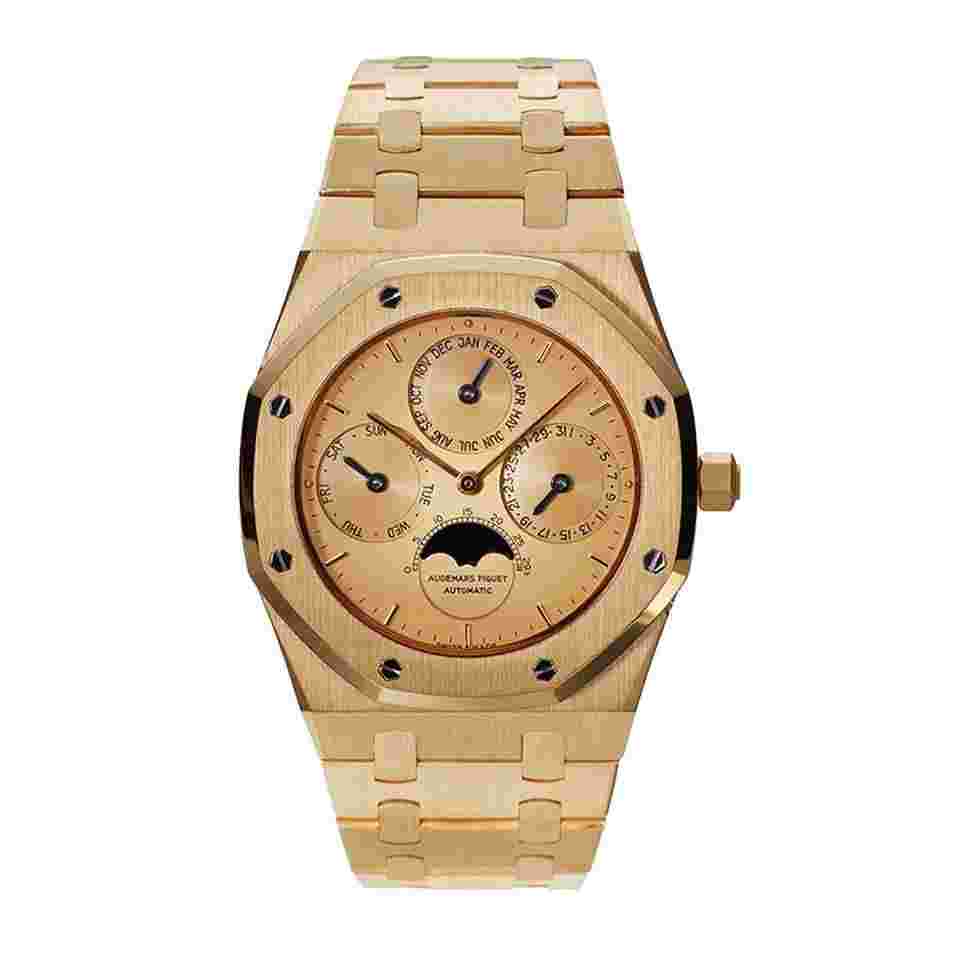Audemars Piguet Royal Oak Perpetual Calendar
                           
                                 25654BA 18K Yellow Gold Gold Dial 39 mm