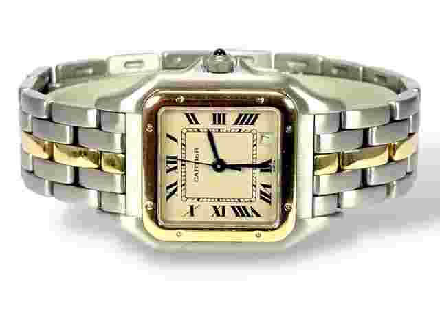 Cartier Panthère
                           
                                 183949 - Panthere - 1 Row - Mid Size - Steel and Yellow Gold - Boxed