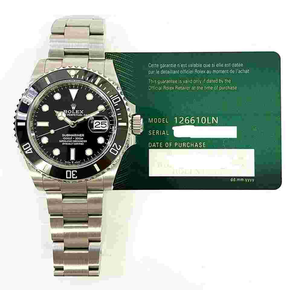 Rolex Submariner Date
                           
                                 Stainless Steel Black Dial 126610LN