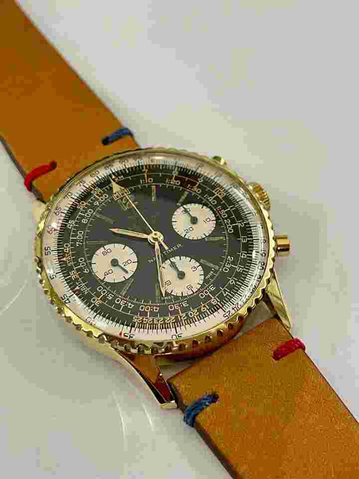 Breitling Navitimer
                           
                                 small counters,Gilt dial,plaque year 1967