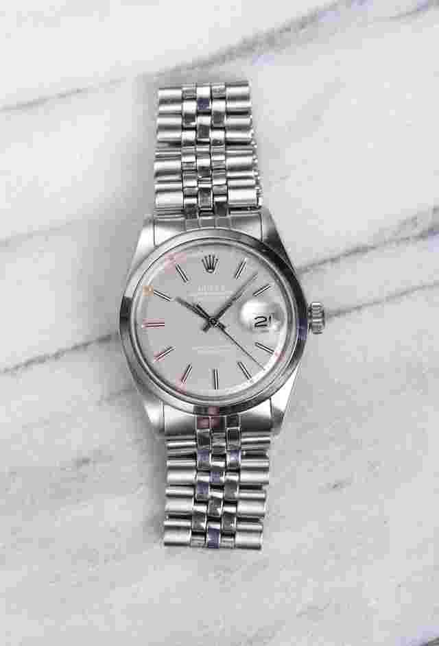 Rolex Datejust 36
                           
                                 Vintage Datejust Reference 1600 1970s Automatic Rare Ghost Dial 36mm Case.