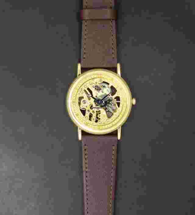 Seiko Credor
                           
                                 the first skeleton model Signo skeleton