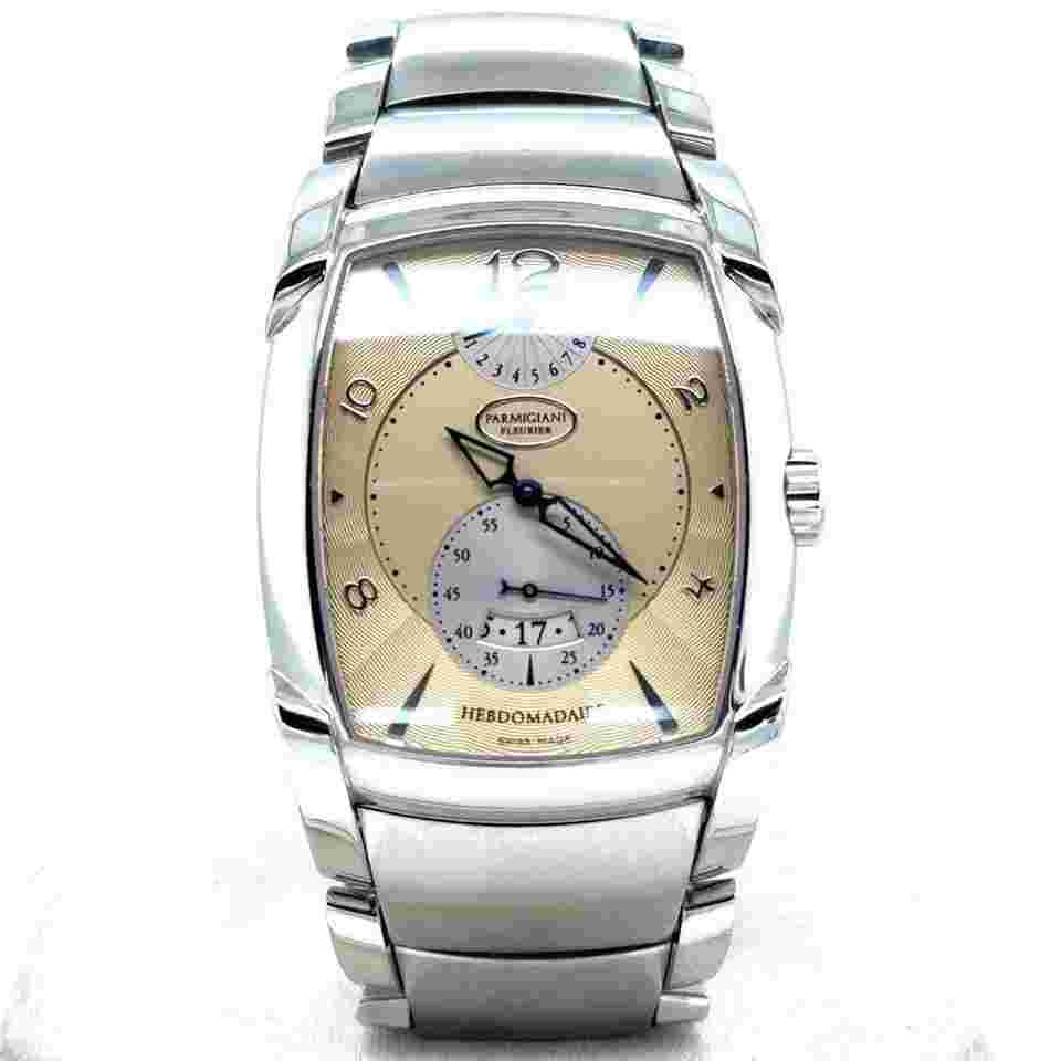 Parmigiani Fleurier Kalpa
                           
                                 XL Hebdomadaire Manual Steel Men's Watch PF003333.01
