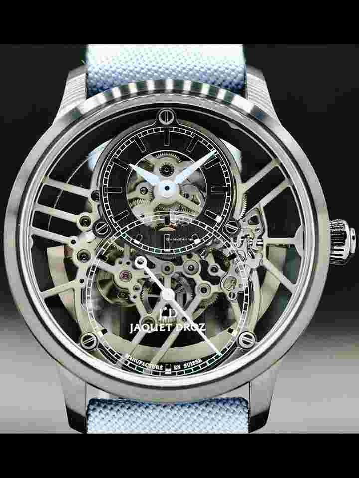 Jaquet-Droz
                           
                                 Skelet-One Plasma Ceramic Blue J003525546