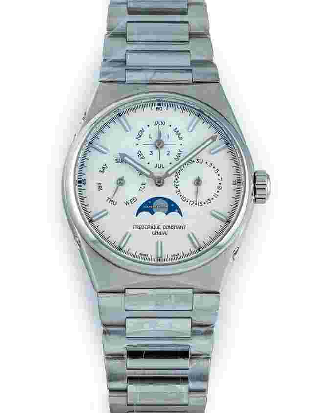 Frederique Constant Manufacture Slimline Perpetual Calendar
                           
                                 Highlife Perpetual Calendar Manufacture Moonphase (In-House Manufacture) 41mm Stainless