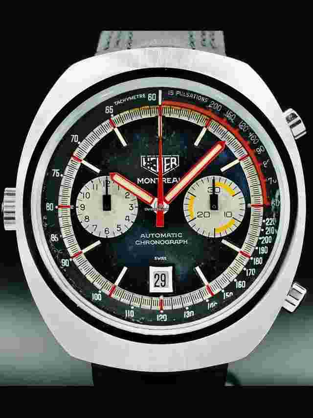 Heuer
                           
                                 Vintage Montreal Automatic Chronograph