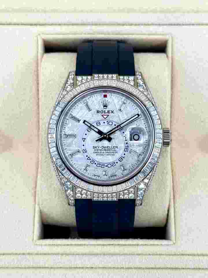 Rolex Sky-Dweller
NEW 2023 Sky-Dweller Meteorite Diamond Watch 326259TBR
