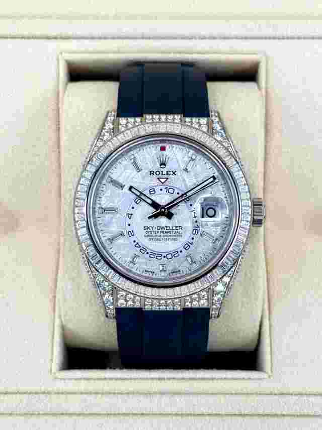 Rolex Sky-Dweller
                           
                                 NEW 2023 Sky-Dweller Meteorite Diamond Watch 326259TBR