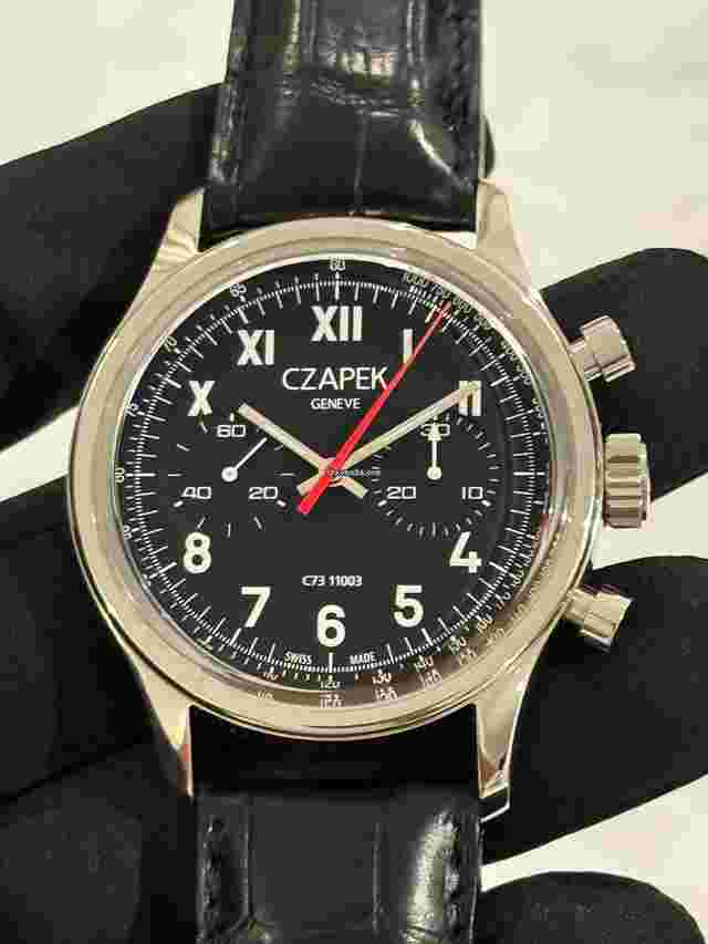 Czapek
                           
                                 Design Study Prototype Chronograph California Dial Chairman C73 Steel 42mm FULL SET 2012