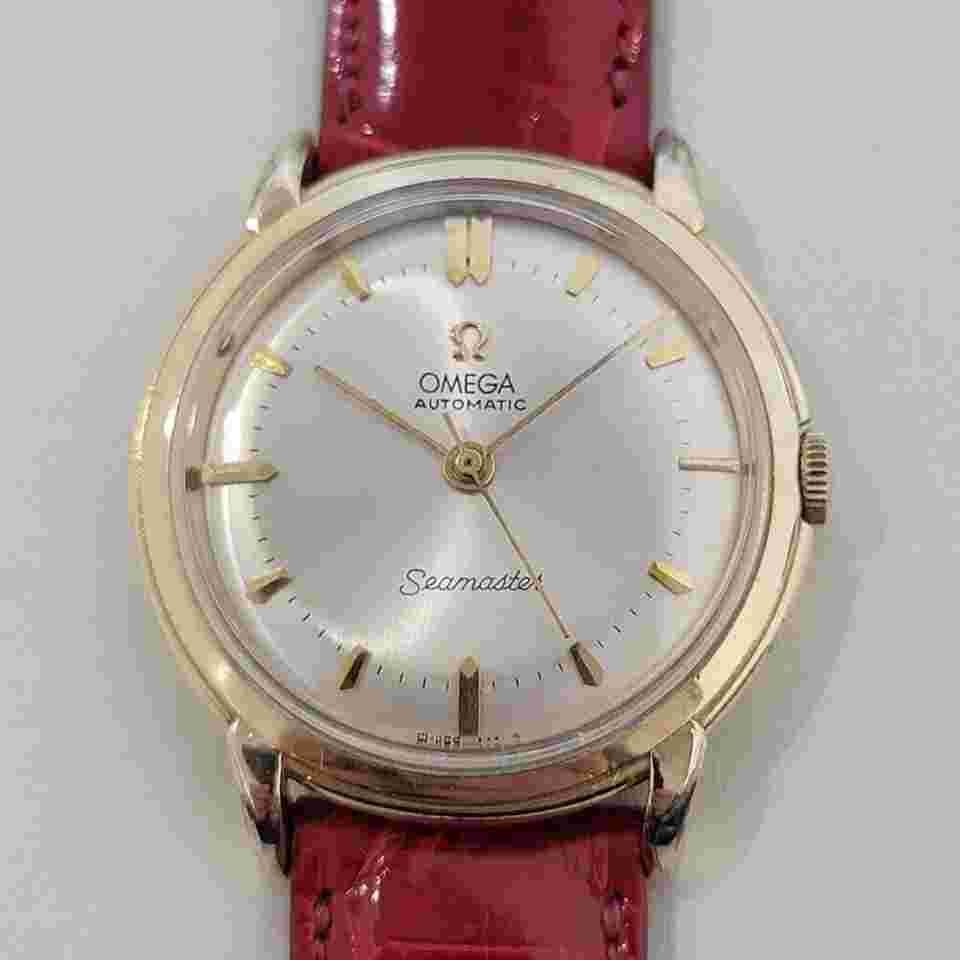 Omega Seamaster
                           
                                 Mens Omega Seamaster 2592 35mm Gold Capped Bumper Automatic 1950s Vintage NA127