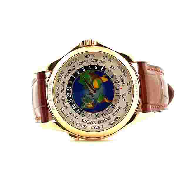 Patek Philippe World Time
                           
                                 FullSet / Closonné Enamel dial 5131J-014 / Europe-Africa-America / La Paz Ed