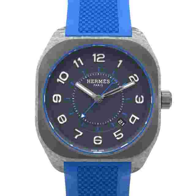 Hermès
                           
                                 H08 Wrist Watch SP1.746a Automatic winding titanium Rubber belt Used mens