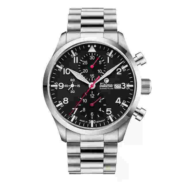 Tutima Flieger Legacy T5 Titan Chronograph Automatik
