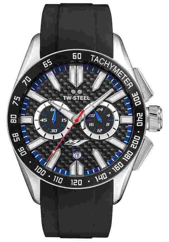 TW Steel
                           
                                 Yamaha Factory Racing Chrono Steel Rubber Date Quartz Mens Watch GS2