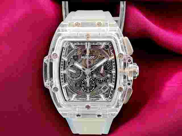 Hublot Spirit of Big Bang
                           
                                 Sapphire 42mm Transparent Rubber 641.JX.0120.RT