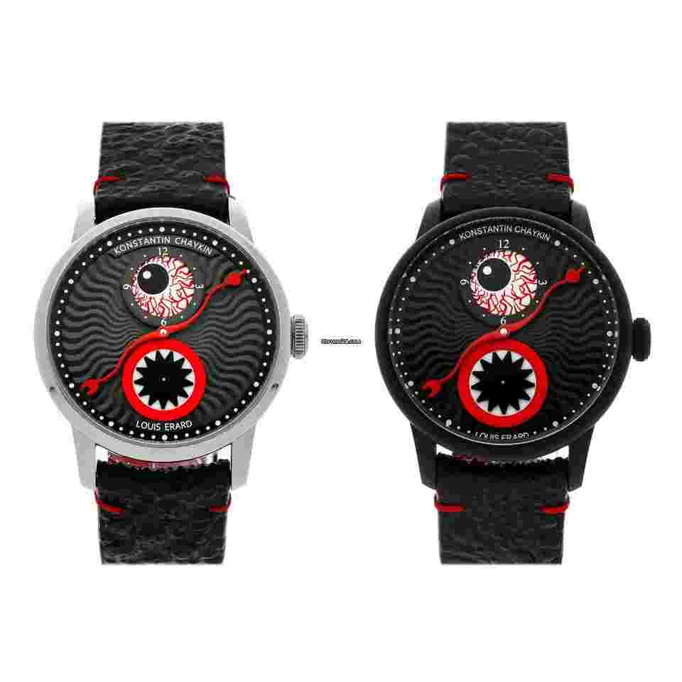 Louis Erard
x Konstantin Chaykin Regulator Time-Eater II "From Dusk to Dawn" Limited Edition Set 85248NN88.BGA090 85237AA89.BGA089