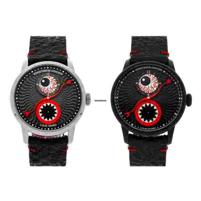 Louis Erard
                           
                                 x Konstantin Chaykin Regulator Time-Eater II "From Dusk to Dawn" Limited Edition Set 85248NN88.BGA090 85237AA89.BGA089