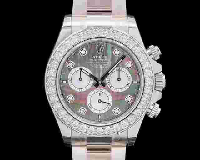 Rolex Daytona
                           
                                 NEW 2024 Cosmograph Daytona 40mm 126579RBR White Gold Mother of Pearl Diamond Dial