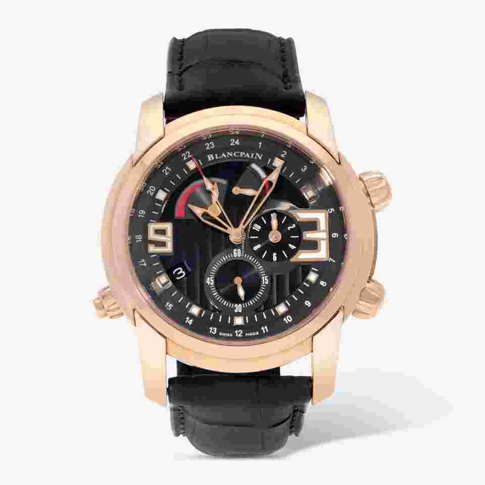 Blancpain L-Evolution
                           
                                 Reveil GMT 18K Rose Gold Automatic Men's Watch