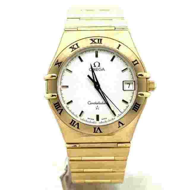 Omega Constellation Quartz
                           
                                 Vintage Quartz 33mm 18k Yellow Gold Unisex Watch 396.12.01