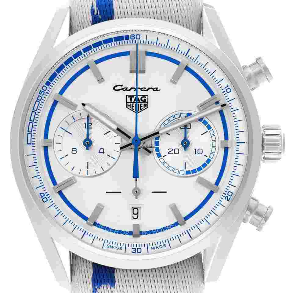 TAG Heuer Carrera Porsche Chronograph Special Edition
RS 2.7 Limited Edition Steel Watch CBN2016 Box Card