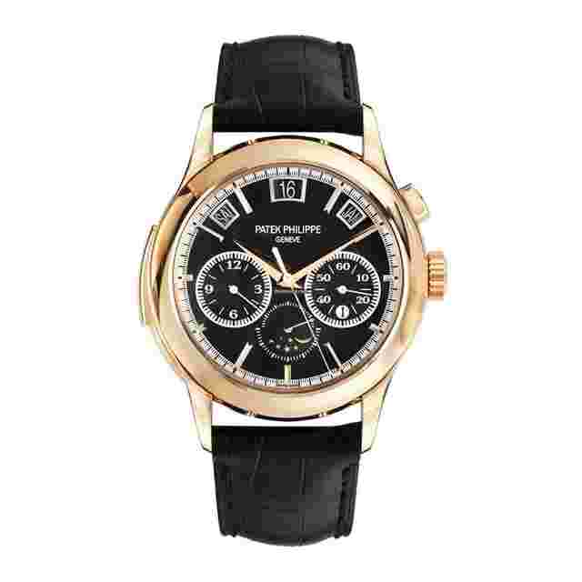 Patek Philippe Grand Complications
                           
                                 5208R-001 18K Rose Gold Black Dial 42 mm