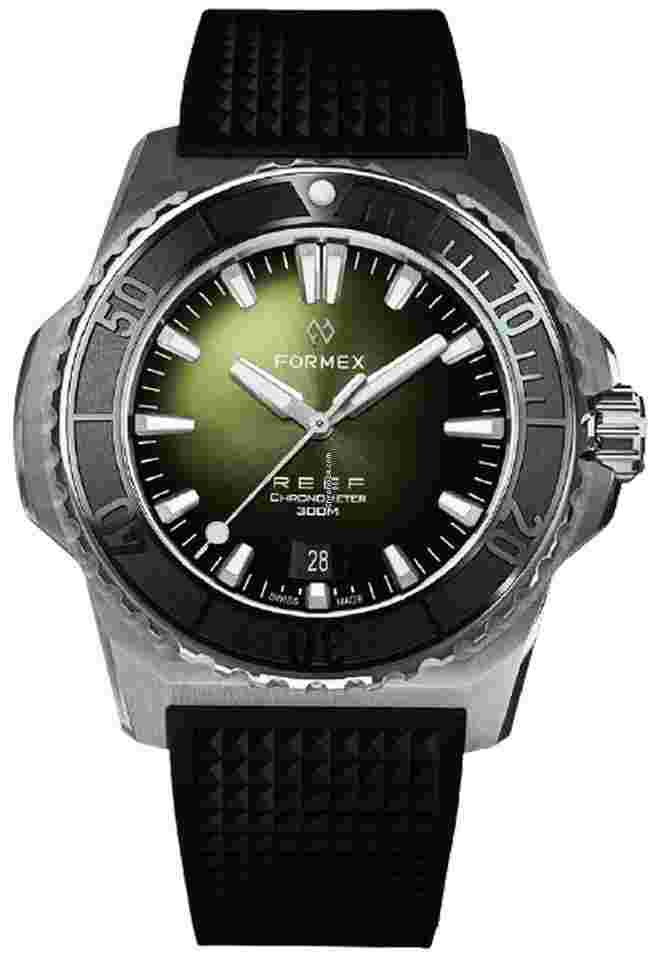 Formex
                           
                                 REEF Automatic Chronometer 300m Green Rubber