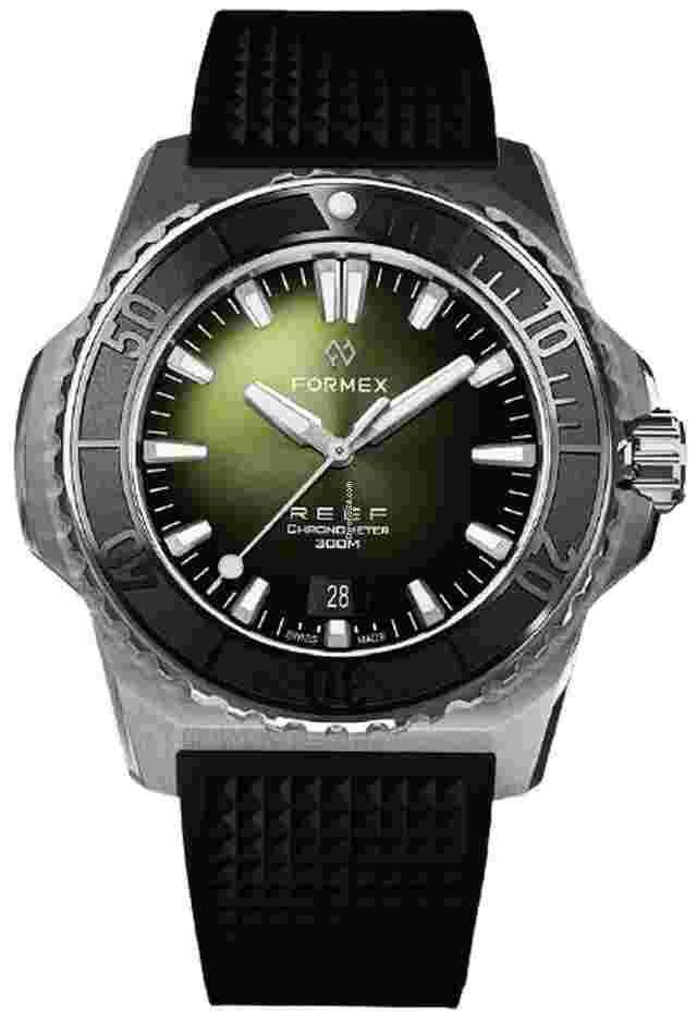 Formex
                           
                                 REEF Automatic Chronometer 300m Green Rubber