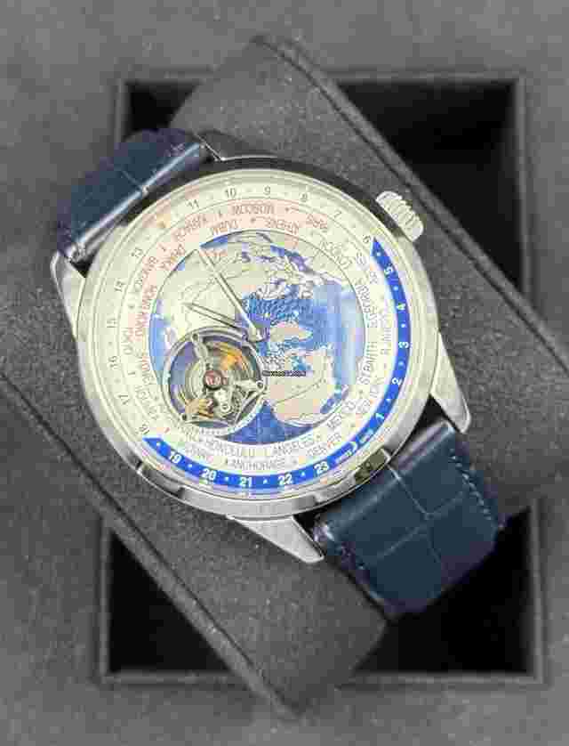 Jaeger-LeCoultre Geophysic Universal Time
                           
                                 Tourbillon Universal Time Platinum 43.5mm Q8126420