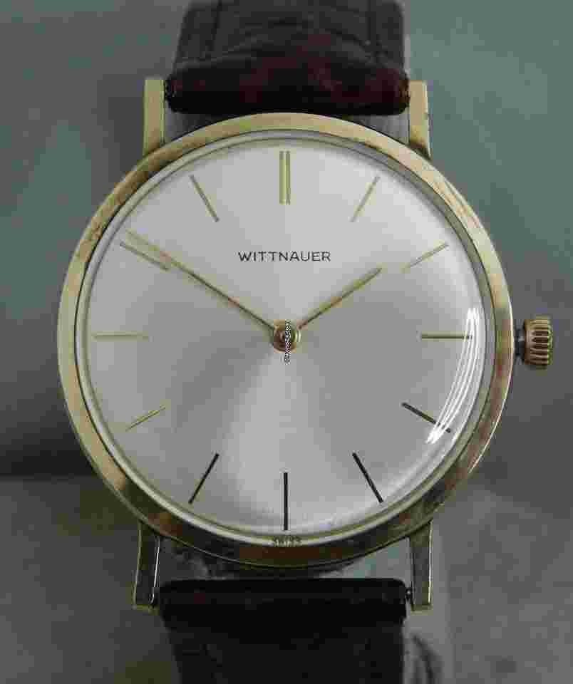 Wittnauer
                           
                                 Classic 6mm thick 10k GF Manual Wind Swiss Made Mens Watch....33mm