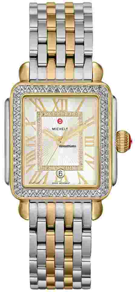 Michele Deco
                           
                                 Madison Mid Two Tone Diamond Women's Watch MWW06G000002