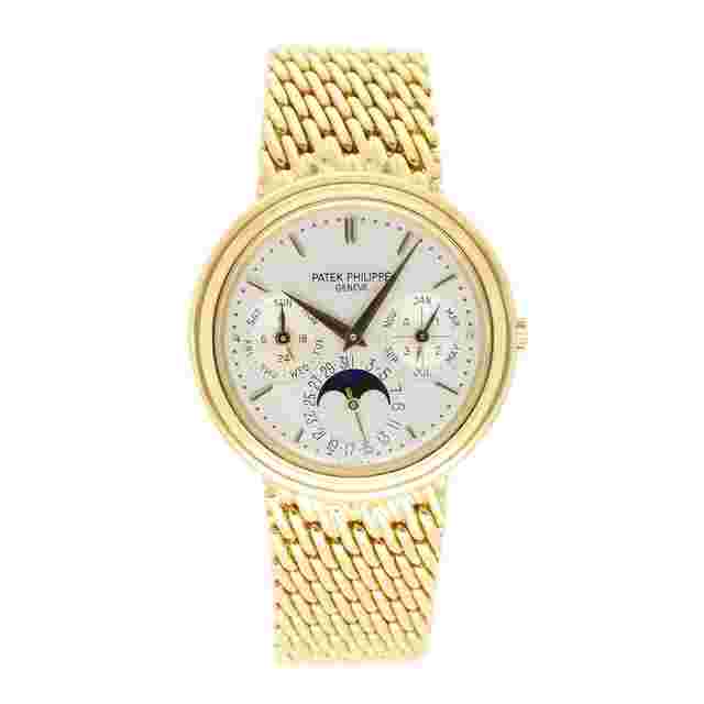 Patek Philippe
                           
                                 Calatrava Perpetual Calendar 18K Gold 3945